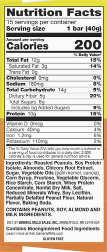 6893aefaa6a2a734fb600a9cedce9b3d35189ca403ca79df37143.jpg Nature Valley Protein Chewy Snack Bars, Variety Pack, 15 Bars, 21.3 oz