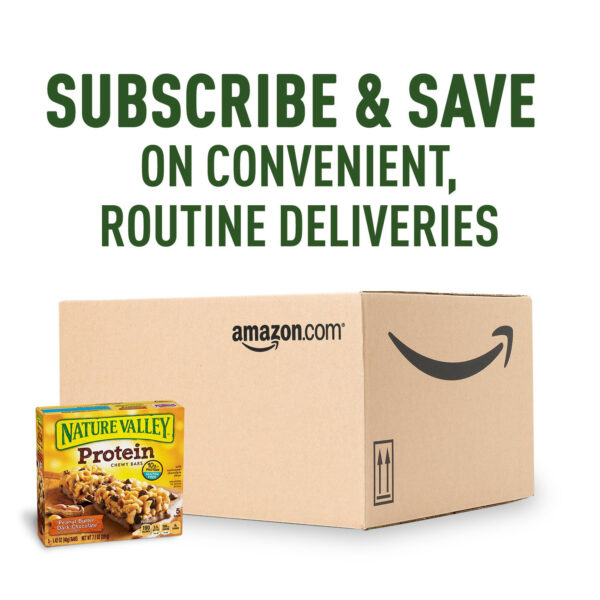6893af057b074e1fd2a682e7d026c96dc28c09933530ef2c3e49b.jpg Nature Valley Protein Chewy Snack Bars, Variety Pack, 15 Bars, 21.3 oz