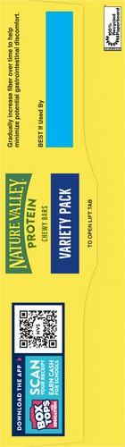 6893af1e80b178fba01dc446ef0064cd5e562029be856664d5968.jpg Nature Valley Protein Chewy Snack Bars, Variety Pack, 15 Bars, 21.3 oz