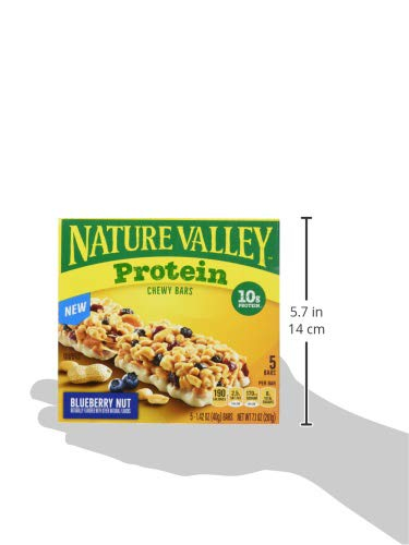 6893af23e0efcfc9d8d3c248961c0a54359b55e2b4dcb0d79ec96.jpg Nature Valley Protein Chewy Snack Bars, Variety Pack, 15 Bars, 21.3 oz