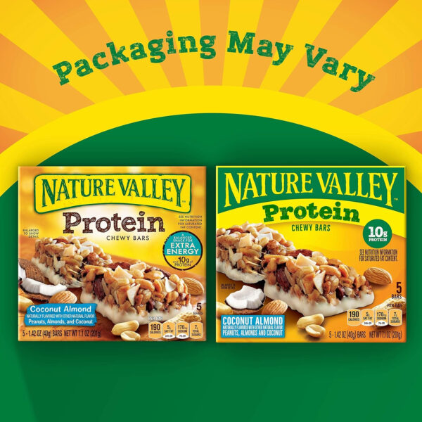 6893af2db4fc13dfaaf604ce7600d82f329cede7f98216bc54888.jpg Nature Valley Protein Chewy Snack Bars, Variety Pack, 15 Bars, 21.3 oz