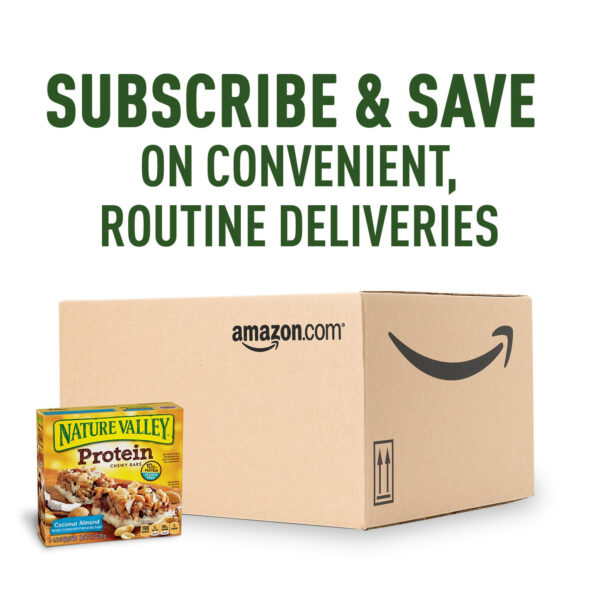 6893af2fcfe5fde7a1e33debe24f908845e27176a7122ad17a42d.jpg Nature Valley Protein Chewy Snack Bars, Variety Pack, 15 Bars, 21.3 oz