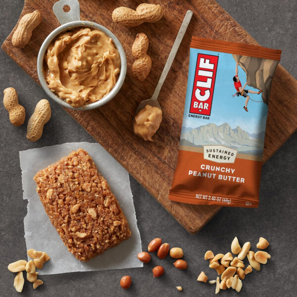 6893af6ec8733083eed15c46b21f0293818caac0d5e2efab184ef.jpg CLIF BAR - Protein Bars - Crunchy Peanut Butter - Made with Organic Oats - Energy Bars - Non-GMO (15 Pack)