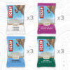 CLIF BAR - Variety Pack - 4 Flavors - Made with Organic Oats - Energy Bars - Non-GMO - Plant Based Protein Bars (12 Pack)
