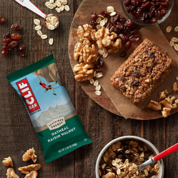 CLIF BAR - Variety Pack - 4 Flavors - Made with Organic Oats - Energy Bars - Non-GMO - Plant Based Protein Bars (12 Pack)