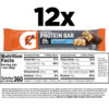 Gatorade Whey Protein Recover Bars, Chocolate Chip, 2.8 ounce(Pack of 12)