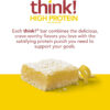 6893b08bc9d33d3bf7fdc8c043643f035b624564aca97377cc55d.jpg think! Protein Bars, High Protein Snacks, Gluten Free, Kosher Friendly, Creamy Peanut Butter, Nutrition Bars, 2.1 Oz per Bar, 12 Count (Packaging May Vary)