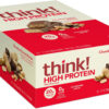 6893b09c6ba6044f47c7809568ded2bd05d9728f075e05f091232.jpg think! Protein Bars, High Protein Snacks, Gluten Free, Kosher Friendly, Creamy Peanut Butter, Nutrition Bars, 2.1 Oz per Bar, 12 Count (Packaging May Vary)