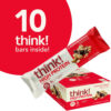6893b09f6da32e776c781a2a596b47c1027b4f8a57c17d93e303b.jpg think! Protein Bars, High Protein Snacks, Gluten Free, Kosher Friendly, Creamy Peanut Butter, Nutrition Bars, 2.1 Oz per Bar, 12 Count (Packaging May Vary)