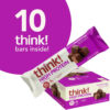 6893b0de8a248fec7f027ac576a57e4625a4feeb72b2dbaea1a90.jpg think! Protein Bars, High Protein Snacks, Gluten Free, Kosher Friendly, Creamy Peanut Butter, Nutrition Bars, 2.1 Oz per Bar, 12 Count (Packaging May Vary)