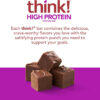 6893b0dfd1aab112666e44d5a91d8dee055ef5c1ec0f44b85183d.jpg think! Protein Bars, High Protein Snacks, Gluten Free, Kosher Friendly, Creamy Peanut Butter, Nutrition Bars, 2.1 Oz per Bar, 12 Count (Packaging May Vary)