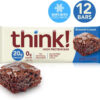 6893b0ed3f0cea9fd93a45983561dae63a74080f62d0273394c73.jpg think! Protein Bars, High Protein Snacks, Gluten Free, Kosher Friendly, Creamy Peanut Butter, Nutrition Bars, 2.1 Oz per Bar, 12 Count (Packaging May Vary)