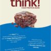 6893b0ee603981708a1a8626dad876c802cb2978eab65c2fbe12a.jpg think! Protein Bars, High Protein Snacks, Gluten Free, Kosher Friendly, Creamy Peanut Butter, Nutrition Bars, 2.1 Oz per Bar, 12 Count (Packaging May Vary)