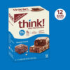 6893b0f25ac6b7e59ff38ae22069cca61b382709ef2e269280a42.jpg think! Protein Bars, High Protein Snacks, Gluten Free, Kosher Friendly, Creamy Peanut Butter, Nutrition Bars, 2.1 Oz per Bar, 12 Count (Packaging May Vary)