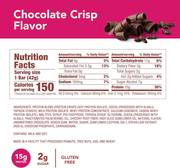 6893b106e5cfb03468b3ce304f98e34fafa3c6638ccba1cda835f.jpg think! Protein Bars, High Protein Snacks, Gluten Free, Kosher Friendly, Creamy Peanut Butter, Nutrition Bars, 2.1 Oz per Bar, 12 Count (Packaging May Vary)