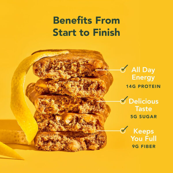 ALOHA Organic Plant Based Protein Bars |Peanut Butter Chocolate Chip | 1.98 Oz (Pack of 12) | Vegan, Low Sugar, Gluten Free, Paleo, Low Carb, Non-GMO, Stevia Free, Soy Free, No Sugar Alcohols