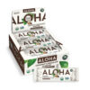 ALOHA Organic Plant Based Protein Bars |Peanut Butter Chocolate Chip | 1.98 Oz (Pack of 12) | Vegan, Low Sugar, Gluten Free, Paleo, Low Carb, Non-GMO, Stevia Free, Soy Free, No Sugar Alcohols