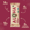 ALOHA Organic Plant Based Protein Bars |Peanut Butter Chocolate Chip | 1.98 Oz (Pack of 12) | Vegan, Low Sugar, Gluten Free, Paleo, Low Carb, Non-GMO, Stevia Free, Soy Free, No Sugar Alcohols