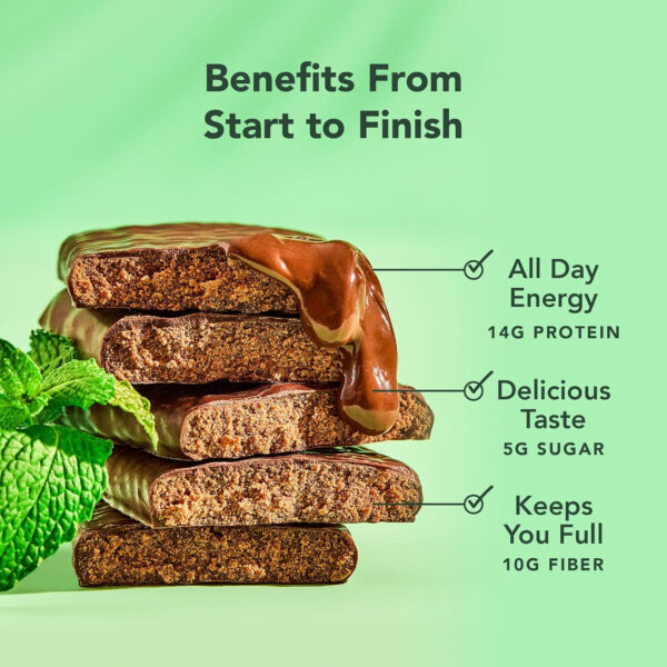 ALOHA Organic Plant Based Protein Bars |Peanut Butter Chocolate Chip | 1.98 Oz (Pack of 12) | Vegan, Low Sugar, Gluten Free, Paleo, Low Carb, Non-GMO, Stevia Free, Soy Free, No Sugar Alcohols