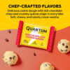 Quantum Energy Square: Energy Bar with Caffeine & 10g Protein. Delicious Healthy Snack On The Go. (Vegan, Gluten-free, Soy-free, Dairy-free) (Variety 12-Pack)