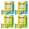 Quantum Energy Square: Energy Bar with Caffeine & 10g Protein. Delicious Healthy Snack On The Go. (Vegan, Gluten-free, Soy-free, Dairy-free) (Variety 12-Pack)