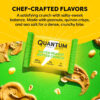 Quantum Energy Square: Energy Bar with Caffeine & 10g Protein. Delicious Healthy Snack On The Go. (Vegan, Gluten-free, Soy-free, Dairy-free) (Variety 12-Pack)