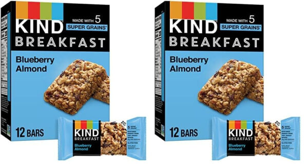 KIND Breakfast Protein Bars, Peanut Butter Banana Dark Chocolate, Healthy Snacks, Gluten Free, 8g Protein, 6 Count