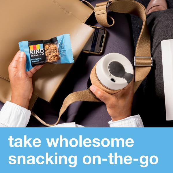 KIND Breakfast Protein Bars, Peanut Butter Banana Dark Chocolate, Healthy Snacks, Gluten Free, 8g Protein, 6 Count