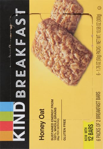 KIND Breakfast Protein Bars, Peanut Butter Banana Dark Chocolate, Healthy Snacks, Gluten Free, 8g Protein, 6 Count