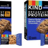 KIND Breakfast Protein Bars, Peanut Butter Banana Dark Chocolate, Healthy Snacks, Gluten Free, 8g Protein, 6 Count