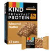 KIND Breakfast Protein Bars, Peanut Butter Banana Dark Chocolate, Healthy Snacks, Gluten Free, 8g Protein, 6 Count