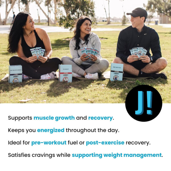 Functional Protein Bars - High-Performance Energy Snacks with Caffeine - Low Sugar & Non-GMO - Gluten Free Protein Bars for Workout, Travel & Energy Boosting | Cookies 'N Cream -12 Count