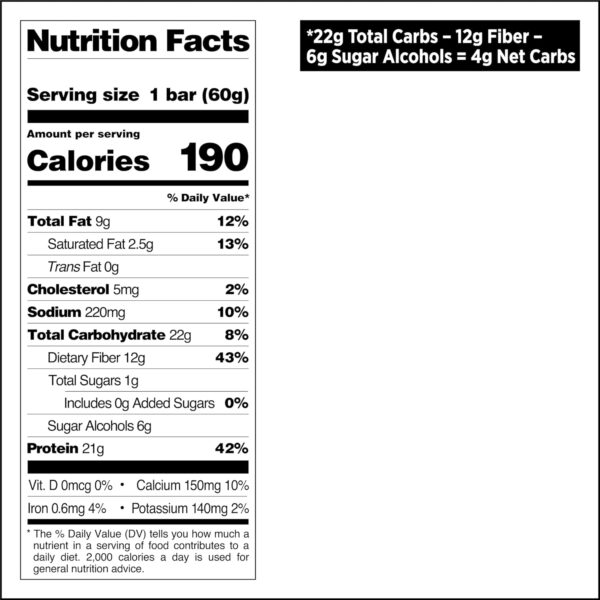 Quest Nutrition Chocolate Chip Dough Cookie Protein Bars, 21g Protein, 1g Sugar, 4g Net Carb, Gluten Free, Keto Friendy, 12 Count