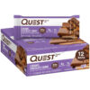 Quest Nutrition Chocolate Chip Dough Cookie Protein Bars, 21g Protein, 1g Sugar, 4g Net Carb, Gluten Free, Keto Friendy, 12 Count