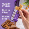 Quest Nutrition Chocolate Chip Dough Cookie Protein Bars, 21g Protein, 1g Sugar, 4g Net Carb, Gluten Free, Keto Friendy, 12 Count