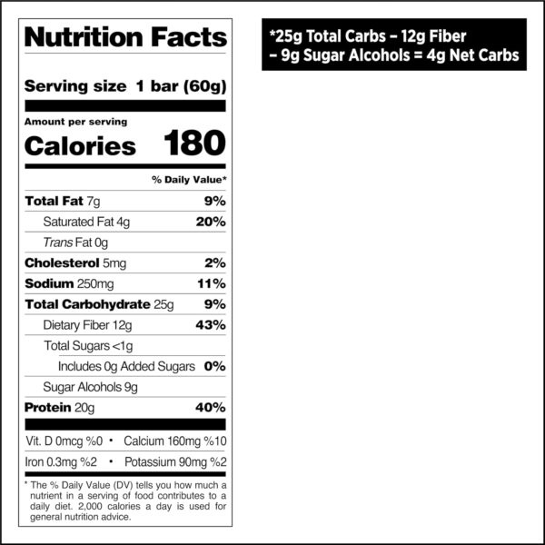 Quest Nutrition Chocolate Chip Dough Cookie Protein Bars, 21g Protein, 1g Sugar, 4g Net Carb, Gluten Free, Keto Friendy, 12 Count