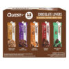 Quest Nutrition Chocolate Chip Dough Cookie Protein Bars, 21g Protein, 1g Sugar, 4g Net Carb, Gluten Free, Keto Friendy, 12 Count