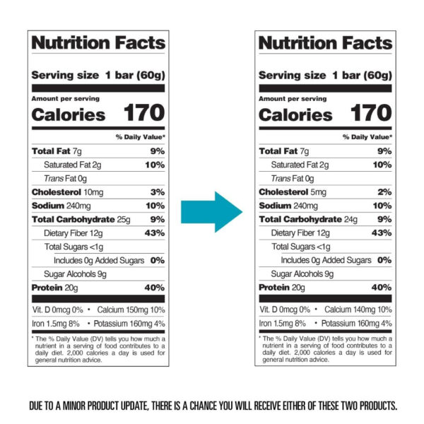 Quest Nutrition Chocolate Chip Dough Cookie Protein Bars, 21g Protein, 1g Sugar, 4g Net Carb, Gluten Free, Keto Friendy, 12 Count