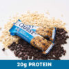 Quest Nutrition Chocolate Chip Dough Cookie Protein Bars, 21g Protein, 1g Sugar, 4g Net Carb, Gluten Free, Keto Friendy, 12 Count