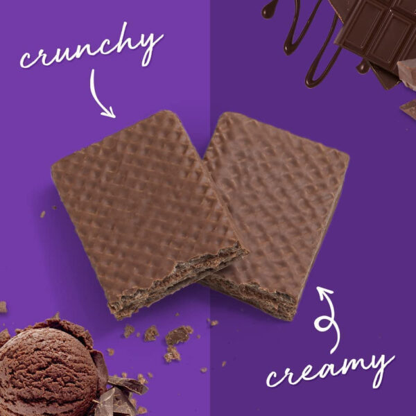 6893b3fbeb4a38b3fb053cbe5b399840faf3da8371b4b24249b24.jpg Power Crunch Protein Wafer Bars, High Protein Snacks with Delicious Taste, Triple Chocolate, 1.4 Ounce (12 Count)