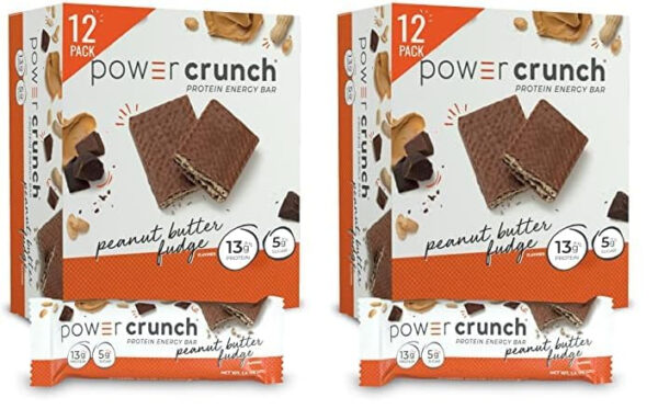 6893b4029f179851ed850787168e276f2c7994f989fc948dce987.jpg Power Crunch Protein Wafer Bars, High Protein Snacks with Delicious Taste, Triple Chocolate, 1.4 Ounce (12 Count)