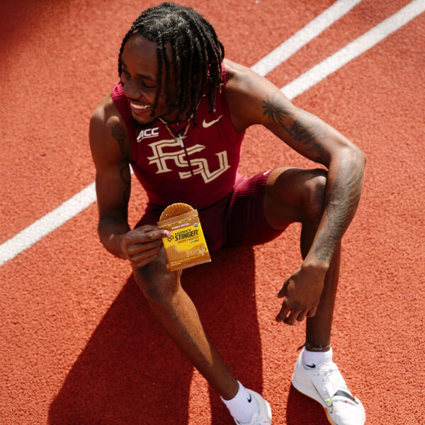 Honey Stinger Organic Honey Waffle, Energy Stroopwafel for Exercise, Endurance and Performance, Sports Nutrition for Home & Gym, Pre and Post Workout, Box of 16 Waffles, 16.96 Ounce (Pack of 16)