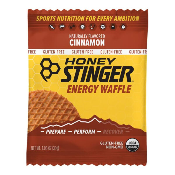 Honey Stinger Organic Honey Waffle, Energy Stroopwafel for Exercise, Endurance and Performance, Sports Nutrition for Home & Gym, Pre and Post Workout, Box of 16 Waffles, 16.96 Ounce (Pack of 16)