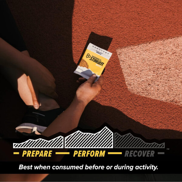 Honey Stinger Organic Honey Waffle, Energy Stroopwafel for Exercise, Endurance and Performance, Sports Nutrition for Home & Gym, Pre and Post Workout, Box of 16 Waffles, 16.96 Ounce (Pack of 16)