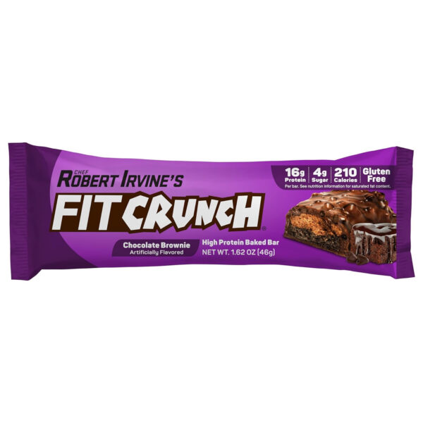 FITCRUNCH Snack Size Protein Bars, 6-Layer Baked Bar, 3g of Sugar, Gluten Free & Soft Cake Core (9 Count, Flavor Lovers)