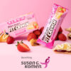 FITCRUNCH Snack Size Protein Bars, 6-Layer Baked Bar, 3g of Sugar, Gluten Free & Soft Cake Core (9 Count, Flavor Lovers)