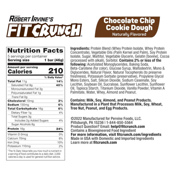 FITCRUNCH Snack Size Protein Bars, 6-Layer Baked Bar, 3g of Sugar, Gluten Free & Soft Cake Core (9 Count, Flavor Lovers)