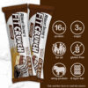 FITCRUNCH Snack Size Protein Bars, 6-Layer Baked Bar, 3g of Sugar, Gluten Free & Soft Cake Core (9 Count, Flavor Lovers)