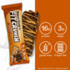 FITCRUNCH Snack Size Protein Bars, 6-Layer Baked Bar, 3g of Sugar, Gluten Free & Soft Cake Core (9 Count, Flavor Lovers)