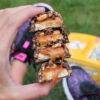 FITCRUNCH Snack Size Protein Bars, 6-Layer Baked Bar, 3g of Sugar, Gluten Free & Soft Cake Core (9 Count, Flavor Lovers)